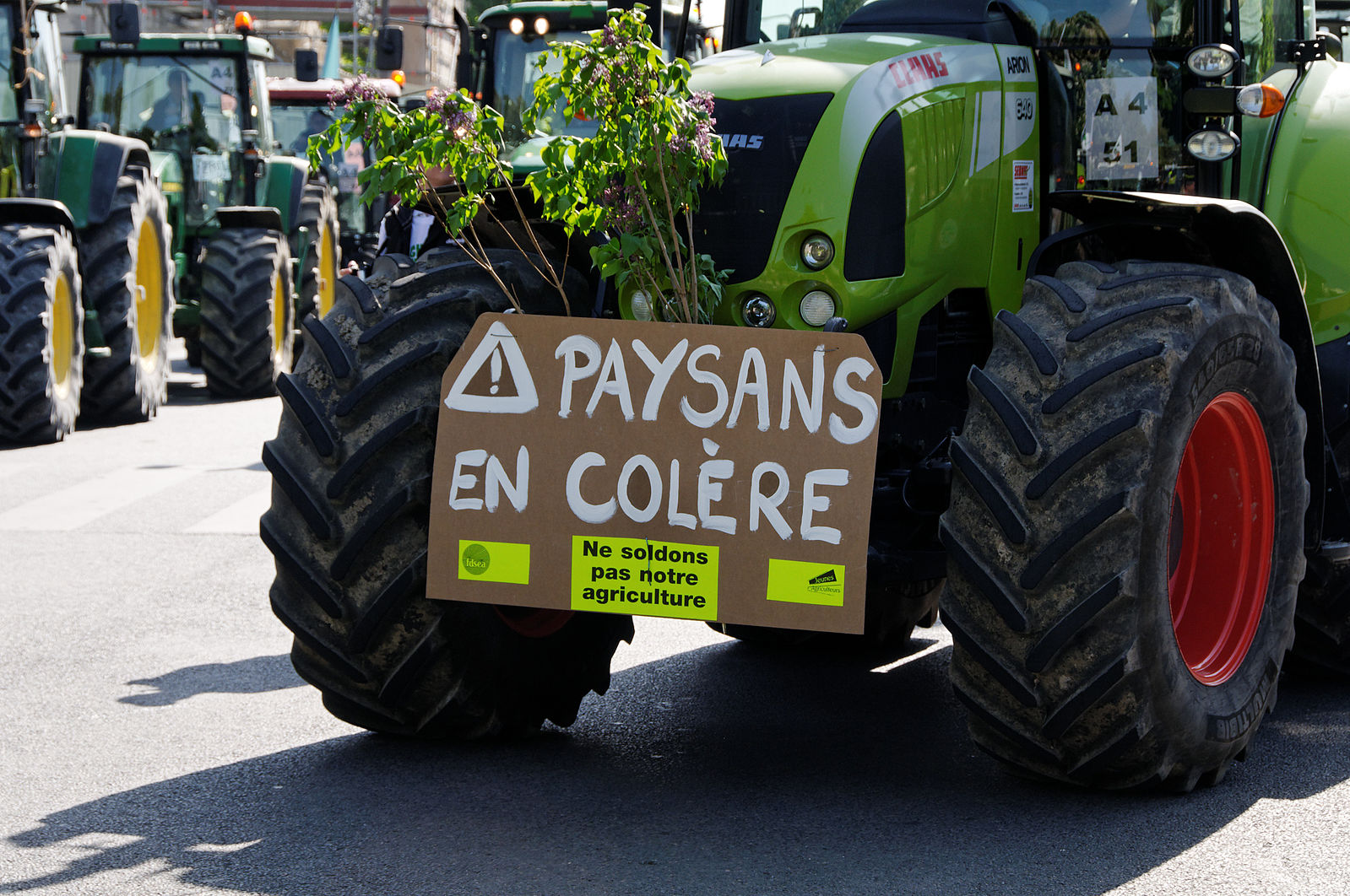 Les eurodéputés à la rencontre des agriculteurs en colère à Strasbourg